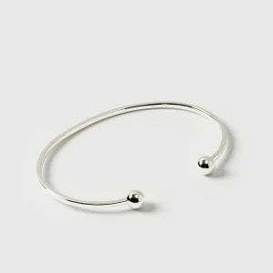 Strict Ball Bangle Silver