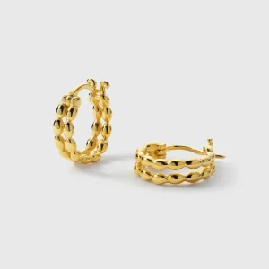 Lunetta Earrings Gold