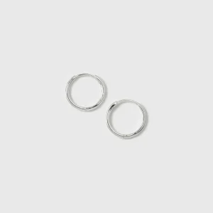 Beloved Small Hoops Silver