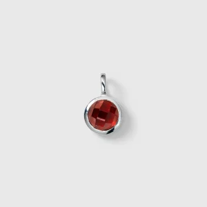 Beloved Birthstone January Silver