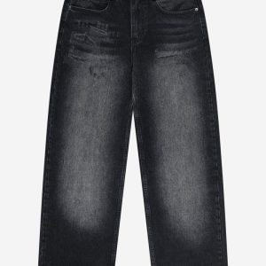 REPAIR DENIM BLACK IRON