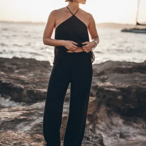 The Black Flowy Pants