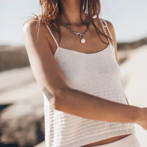 The White Crochet Camisole