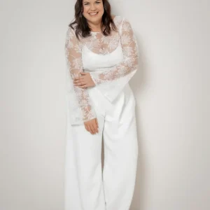 Plus Size Braut Hose – Zari noni Curvy Outlet