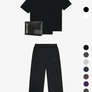 SLIM FIT TEE + CLOUDS JOGGER